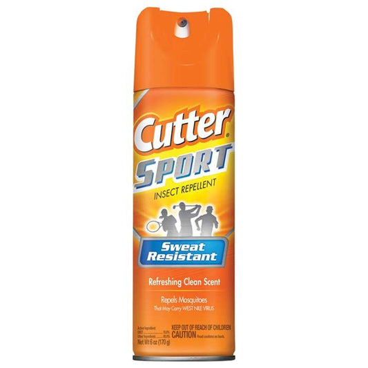 CUTTER SPORT INSECT REPELLENT 6 OZ