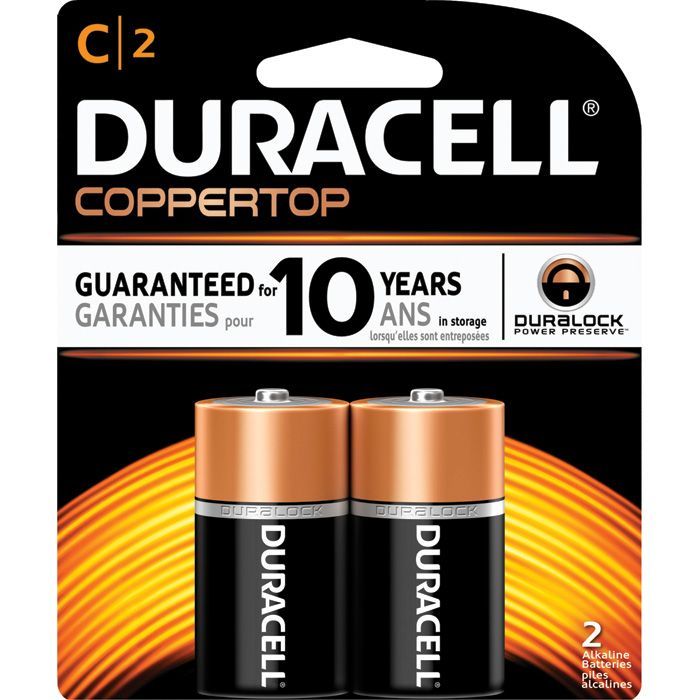 DURACELL COPPERTOP BATTERIES