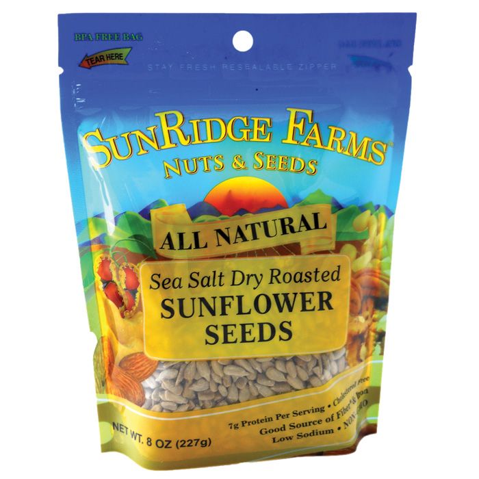 SUNRIDGE FARMS SUNFLOWER SEEDS SALTED