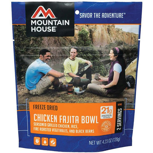 MOUNTAIN HOUSE CHICKEN FAJITA BOWL CLEAN LABEL