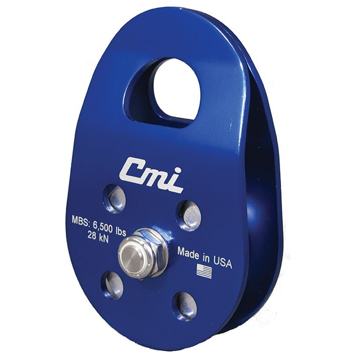 CMI 2" ALUMINUM SHEAVE BEARING RESCUE PULLEY