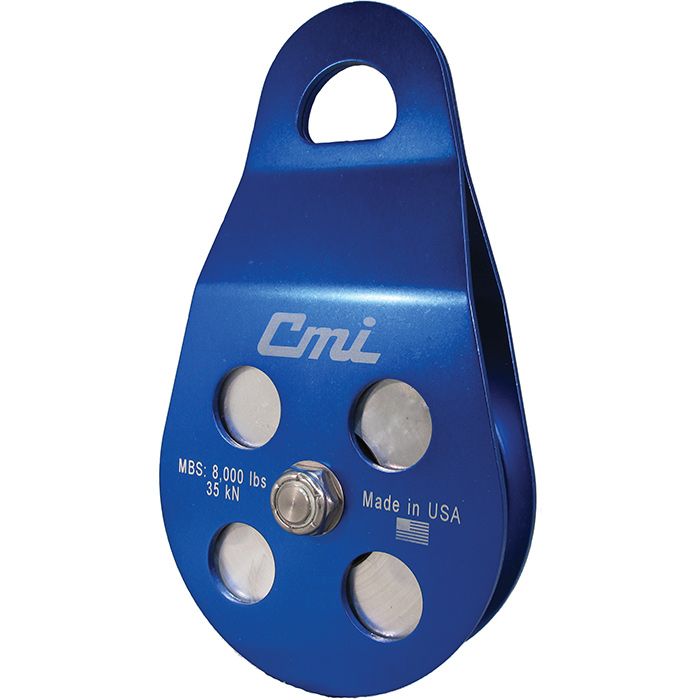 CMI 4" ALUMINUM SHEAVE BEARING RESCUE PULLEY