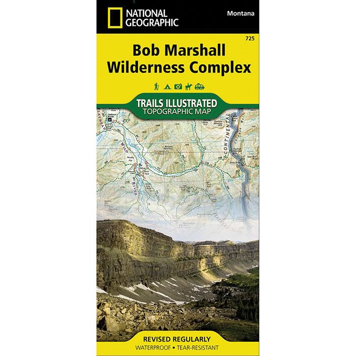 NATIONAL GEOGRAPHIC BOB MARSHALL WILDERNESS No.725