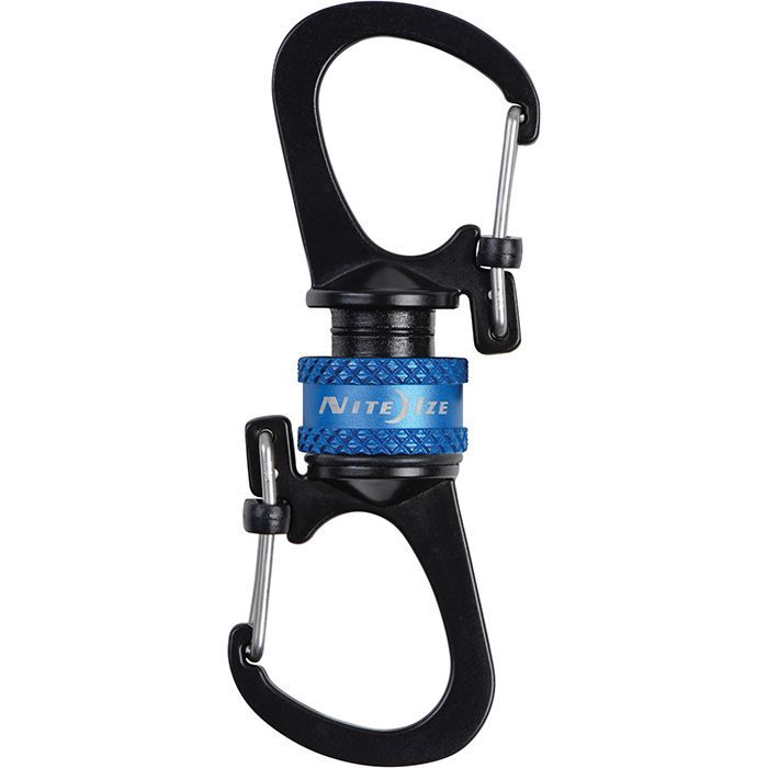 NITE IZE 360 DEGREE MAGNETIC LOCK DUAL CARABINER