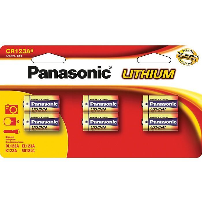 PANASONIC LITHIUM CR123A