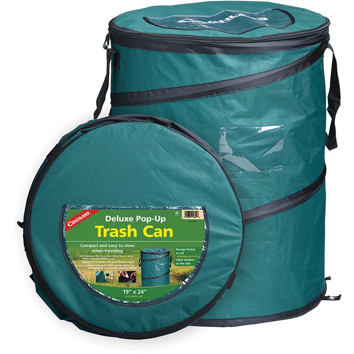 COGHLANS DELUXE POP-UP TRASH CAN