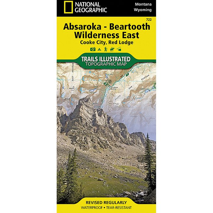 NATIONAL GEOGRAPHIC ABSAROKA-BEARTOOTH EAST No.722