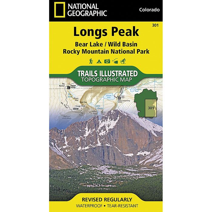 NATIONAL GEOGRAPHIC LONGS PEAK No.301