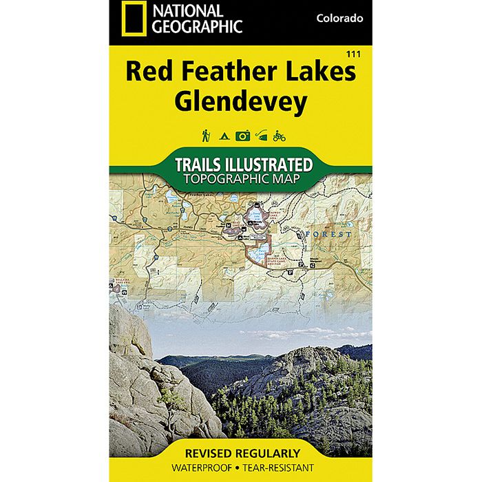 NATIONAL GEOGRAPHIC RED FEATHER LAKES / GLENDEVEY No.111