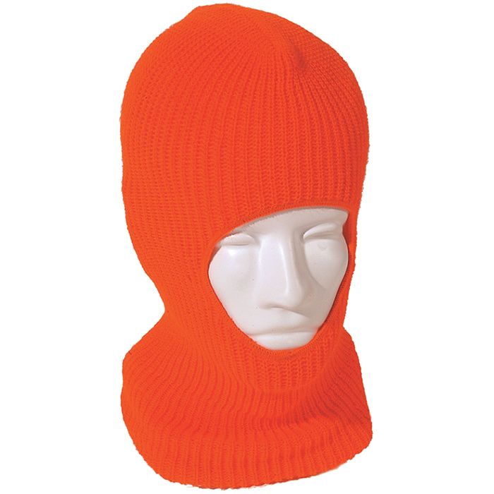 ARTEX KNITTING MILLS BLAZE ORANGE CAPS BALACLAVA AND NECK GAITER