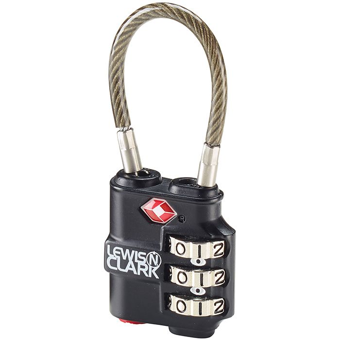 LEWIS N CLARK TRAVEL SENTRY HEAVY DUTY LOCK