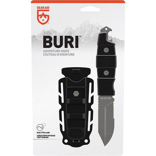 GEAR AID BURI UTILITY KNIFE BLACK