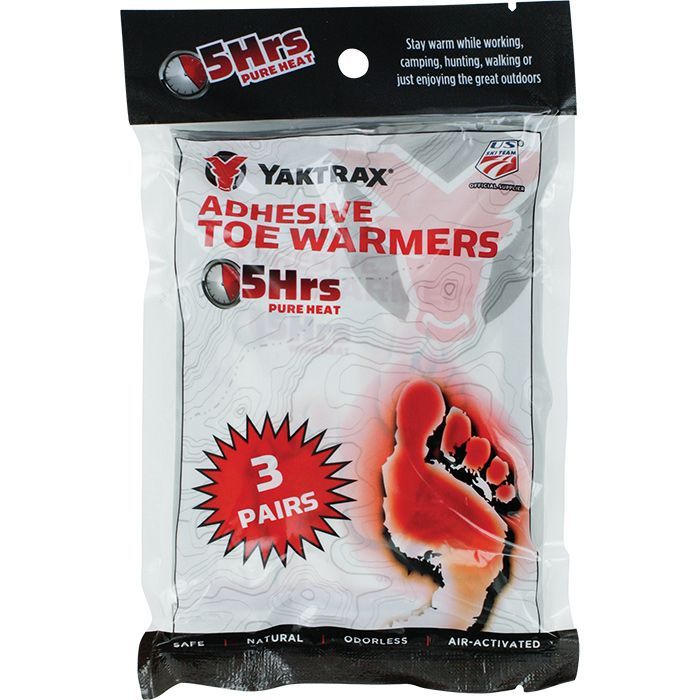 YAKTRAX ADHESIVE TOE WARMERS