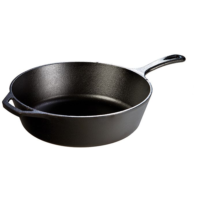 LODGE 12" CAST IRON DEEP SKILLET