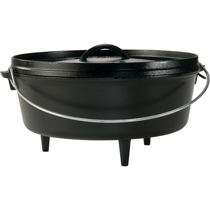 LODGE 12 IN - 6 QT CAMP DUTCH OVEN