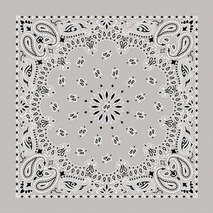 CAROLINA MANUF USA PAISLEY BANDANAS