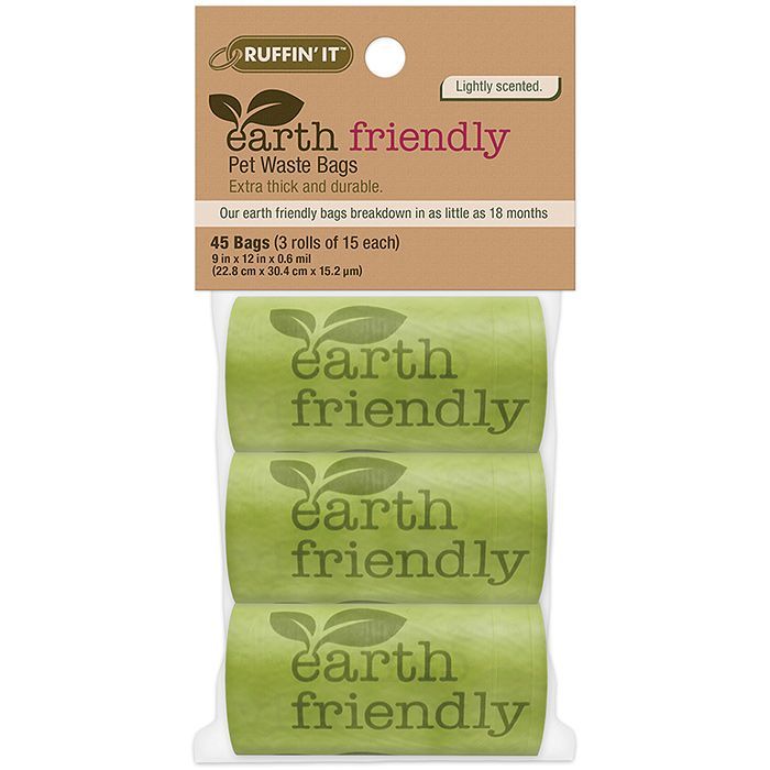 RUFFIN IT EARTH FRIENDLY WASTE BAGS