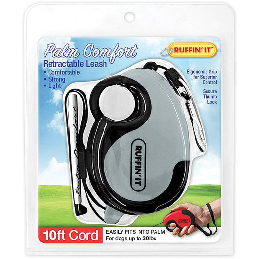 RUFFIN IT PALM RETRACT 10' DOG LEASH