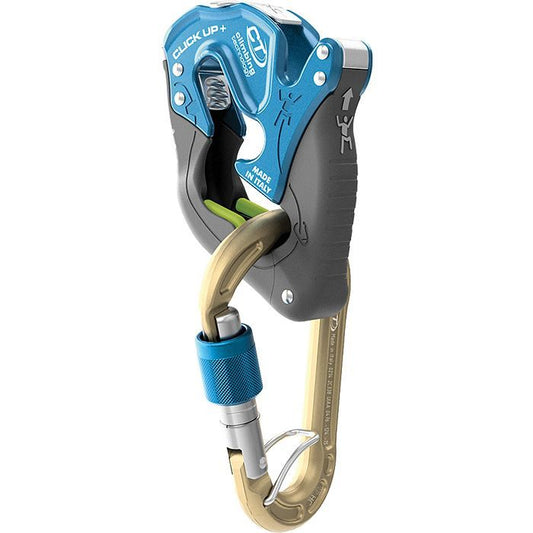 CLIMBING TECHNOLOGY CLICK-UP PLUS  BELAY DEVICE WITH HMS
