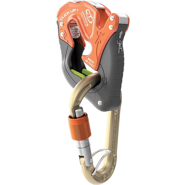 CLIMBING TECHNOLOGY CLICK-UP PLUS  BELAY DEVICE WITH HMS