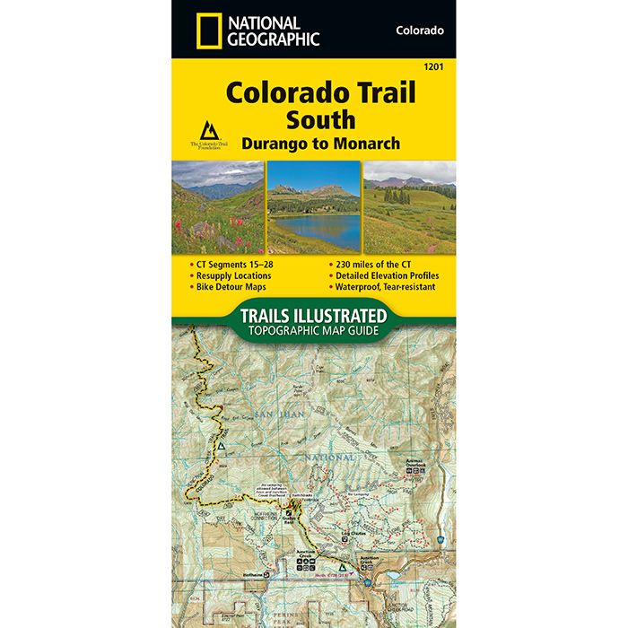 NATIONAL GEOGRAPHIC COLORADO TRAIL SOUTH No.1201