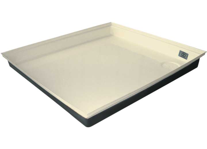 Icon Technologies Limited RV Icon RV Shower Pan - 27" x 24" x 4" - Colonial White