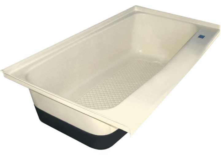 Icon Technologies Limited RV Icon RV Bath Tub with Right Hand Drain - 46" x 24" x 13" - Colonial White