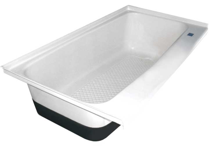 Icon Technologies Limited RV Icon RV Bath Tub with Right Hand Drain - 46" x 24" x 13" - Polar White