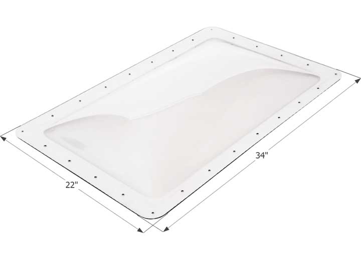 Icon Technologies Limited RV Icon RV Skylight, 30" x 18" - Clear