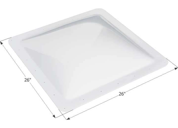 Icon Technologies Limited RV Icon RV Skylight, 22" x 22" - Translucent White