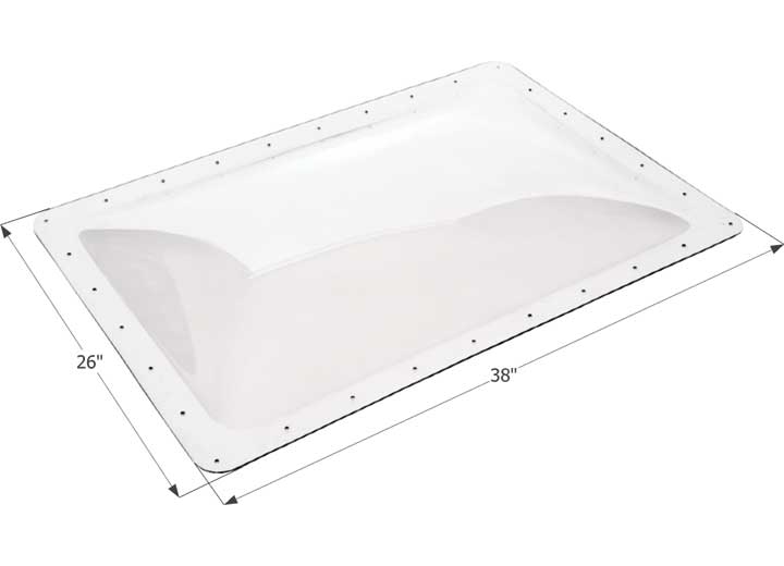 Icon Technologies Limited RV Icon RV Skylight, 34" x 22" - Clear