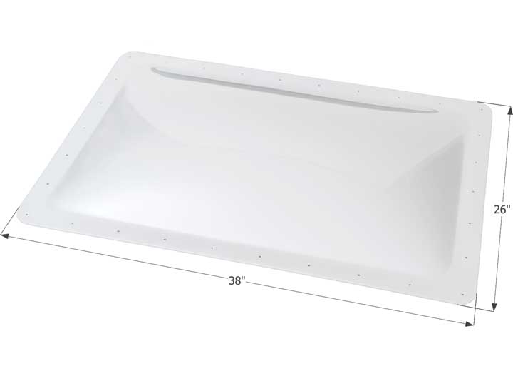 Icon Technologies Limited RV Icon RV Skylight, 34" x 22" - Translucent White