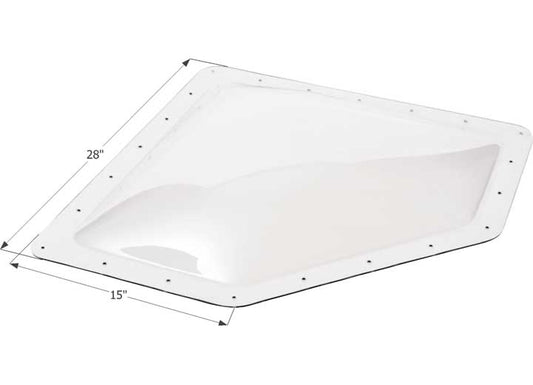 Icon Technologies Limited RV Icon Neo Angle RV Skylight, 24" x 12" - Clear