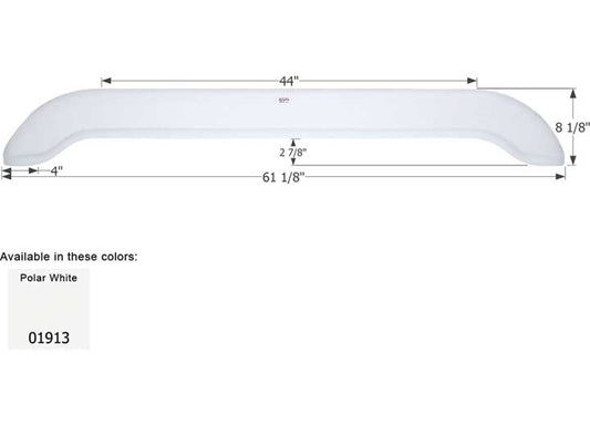 Icon Technologies Limited RV FENDER SKIRT, TANDEM, EXTREME RV, FS1913, POLAR WHITE