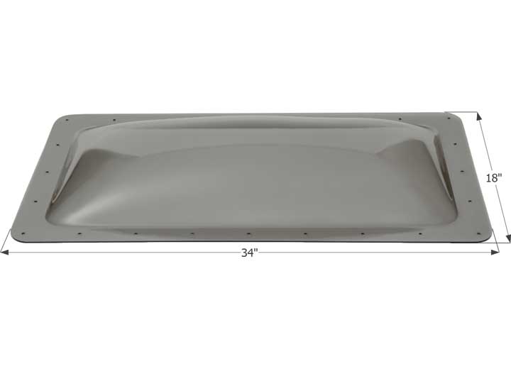 Icon Technologies Limited RV Icon RV Skylight, 14" x 30" - Smoke