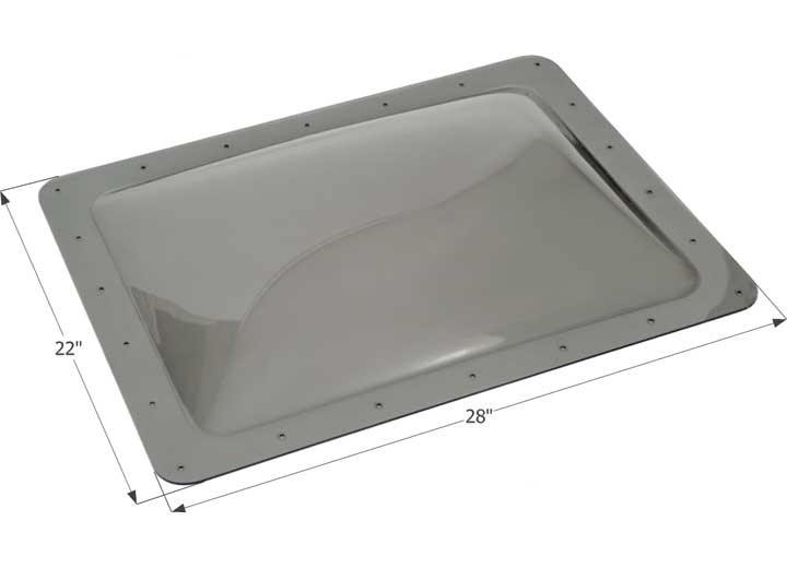 Icon Technologies Limited RV Icon RV Skylight, 24" x 18" - Smoke