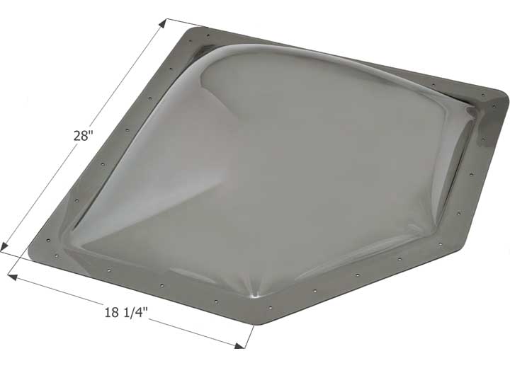 Icon Technologies Limited RV Icon Neo Angle RV Skylight, 24" x 14.25" - Smoke