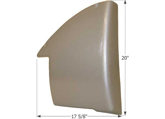 Icon Technologies Limited RV CORNER CAP, FOREST RIVER RH-SILVER METALLIC
