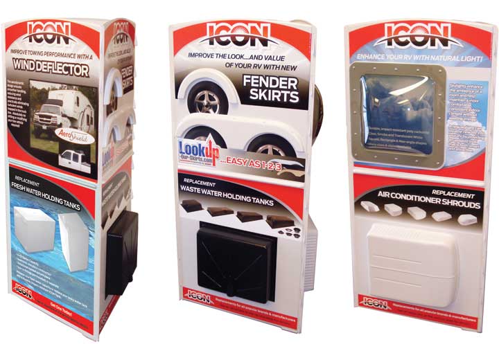 Icon Technologies Limited RV DISPLAY, ICON TRI PANEL