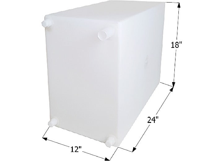Icon Technologies Limited RV FRESH WATER TANK, WT2454, 24X18X12, 20 GAL, TANK ONLY