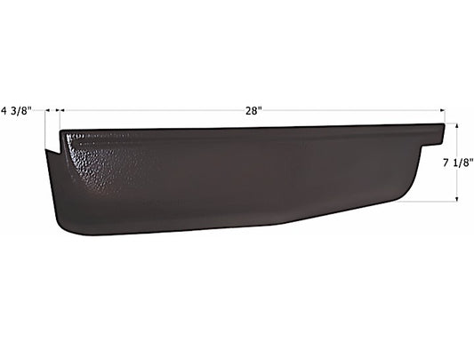 Icon Technologies Limited RV CORNER CAP, FRONT, RH, FOREST RIVER, ROCKWOOD, BROWN
