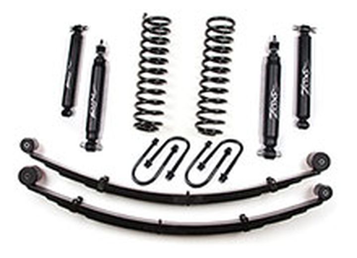 Zone Offroad (KIT) 84-01 3IN XJ W/REAR SPRINGS-DANA 35