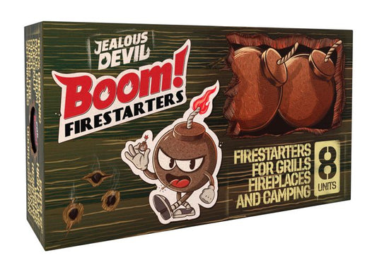 Jealous Devil Boom! Fire Starters - (8) Units