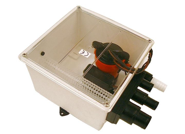 Johnson Pump SHOWER SUMP MULTIPORTS 1000 GPH 12V