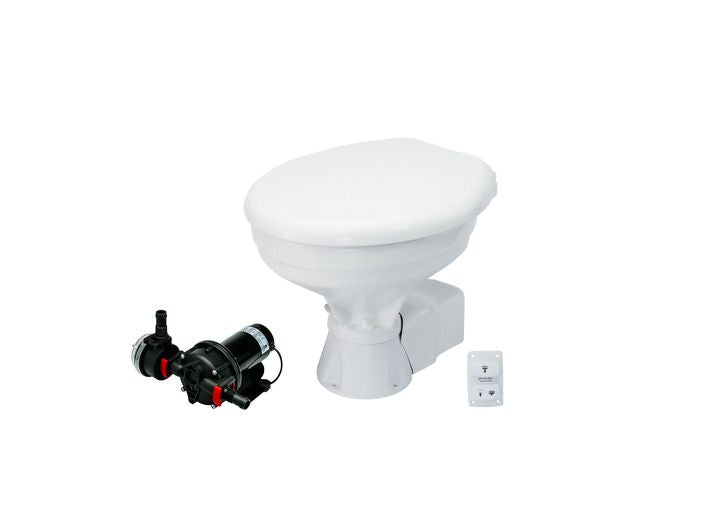 Johnson Pump AQUAT TOILET SILENT ELECTRIC COMFORT 12V