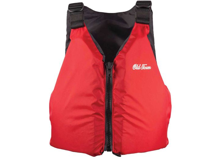 Old Town Kayak/Ocean Kayak Old Town Outfitter Universal Life Jacket - Red, Unisex Adult Universal