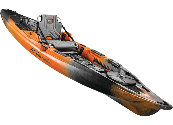 Old Town Kayak/Ocean Kayak Old Town Sportsman BigWater 132 Paddle Kayak - Ember Camo