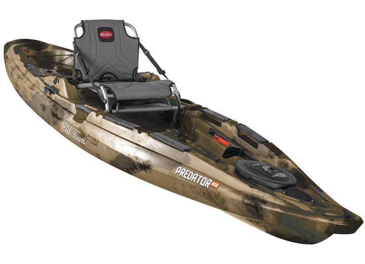 Old Town Kayak/Ocean Kayak Old Town Predator MX Paddle Kayak - Brown Camo