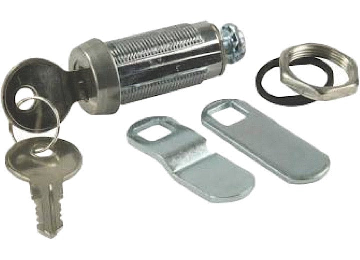 JR Products 1-3/8IN KEYED COMPARTMENT LOCK, DELUXE