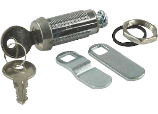 JR Products 1-3/8IN KEYED COMPARTMENT LOCK, DELUXE